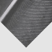 Papier Mousseline Gris argenté élégant texture lignes géométriques (Détail)