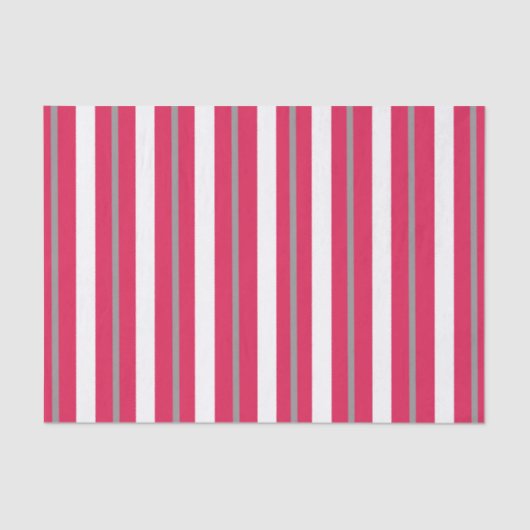 Papier Mousseline Gris blanc rouge (Recto)