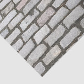 Papier Mousseline Gris Cobblestone Pierre Motif de passerelle en bri (Détail)