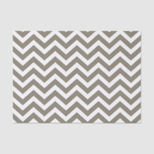 Papier Mousseline Gris et blanc épais Mariage Chevron Anniversaire V