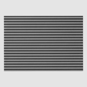 Papier Mousseline Gris et rayures noires