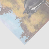 Papier Mousseline Gris Grulla Appaloosa Quartier Horse Stallion (Détail)