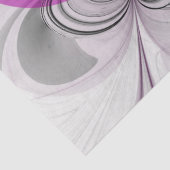 Papier Mousseline Gris Noir Abstrait Avec Art Fractal Magenta (Détail)