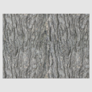 Papier Mousseline Gris Tons écorce en bois rustique Imprimer