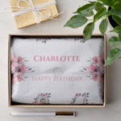 Papier Mousseline Gros 11e anniversaire fille photo Collage Fleur ro (Cadeau)