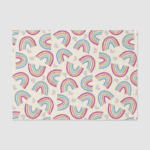 Gros arc-en-ciel confetti