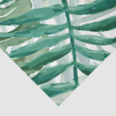 Papier Mousseline Gros palmier vert et Plantes tropicaux de Monstera (Détail)