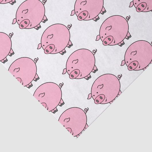 Papier Mousseline Gros porc (Détail)