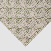 Papier Mousseline Grosses vignes et papier journal (Détail)