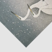 Papier Mousseline Groupe d'aigrettes, 1925-1936 par Ohara Koson (Détail)