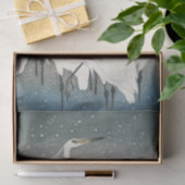 Papier Mousseline Groupe d'aigrettes, 1925-1936 par Ohara Koson (Cadeau)