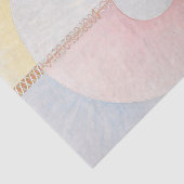 Papier Mousseline Groupe IX, UW, no 25 La colombe no 1 par Hilma Kli (Détail)