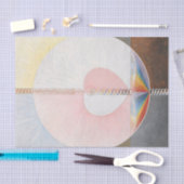 Papier Mousseline Groupe IX, UW, no 25 La colombe no 1 par Hilma Kli (Artisanat)