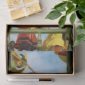 Papier Mousseline Groupe musical sur Balcon Art Art Néerlandais Pein (Cadeau)