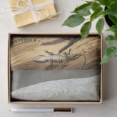 Papier Mousseline Grue blanche par John James Audubon (Cadeau)