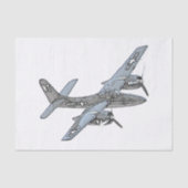 Papier Mousseline Grumman F7F Tigercat (Recto)