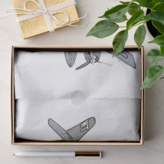 Papier Mousseline Grumman F7F Tigercat (Cadeau)