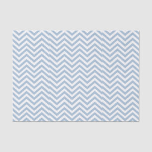 Papier Mousseline Grunge bleu-clair Chevron texturisé