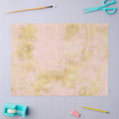 Papier Mousseline Grunge d'or rose (Artisanat)