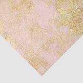 Papier Mousseline Grunge d'or rose (Détail)