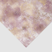 Papier Mousseline Grunge or rose Abstrait (Détail)
