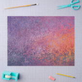 Papier Mousseline Grunge pourpre et rouge (Artisanat)