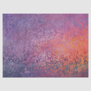 Papier Mousseline Grunge pourpre et rouge