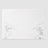 Papier Mousseline Grunge Retro Black Halloween Party (Recto)