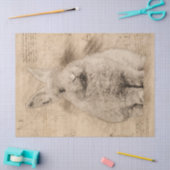 Papier Mousseline Grunge rustique Bunny (Artisanat)