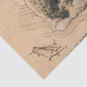 Papier Mousseline Grunge rustique Bunny (Détail)