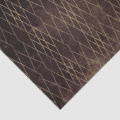 Papier Mousseline Grunge Texture Elegant Classy Chic Patiné Brown (Détail)