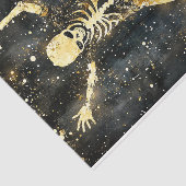Papier Mousseline Grungy Cool Skeleton Skateboard AK2 Decoupage (Détail)