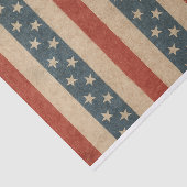 Papier Mousseline Grungy Stars & Stripes (Détail)