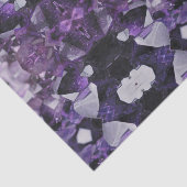 Papier Mousseline guérison du quartz d'esprit améthyste violet holis (Détail)