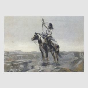 Papier Mousseline “Guerre” Peinture occidentale de Charles M Russell