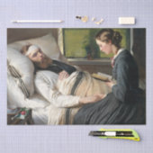 Papier Mousseline Guerrier blessé (par Elisabeth Jerichau-Baumann) (Artisanat)