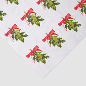 Papier Mousseline Gui de Joyeux Noël (Détail)