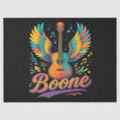 Papier Mousseline Guitare Boone (Recto)
