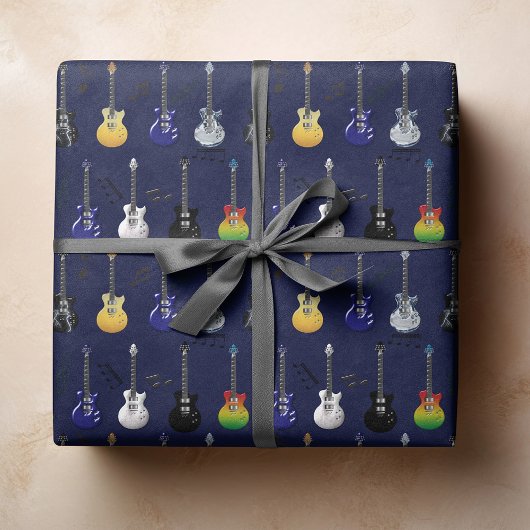 Papier Mousseline Guitares électriques