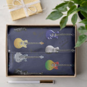 Papier Mousseline Guitares électriques (Cadeau)