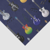 Papier Mousseline Guitares électriques (Détail)