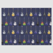 Papier Mousseline Guitares électriques (Recto)