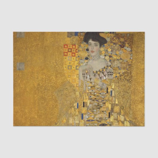 Papier Mousseline Gustav Klimt - Adele Bloch-Bauer I (Recto)
