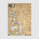 Papier Mousseline Gustav Klimt - Attente, Frise Stoclet<br><div class="desc">L'Arbre de Vie,  Frise Stoclet,  Attente - Gustav Klimt,  Carton,  1909</div>