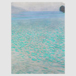Papier Mousseline Gustav Klimt - Attersee<br><div class="desc">Attersee - Gustav Klimt,  Huile sur toile,  1910</div>