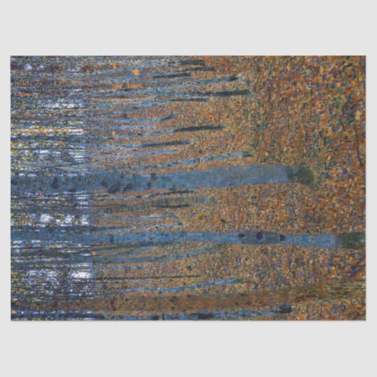 Papier Mousseline Gustav Klimt - Beech Grove I (Recto)