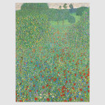 Papier Mousseline Gustav Klimt - Champ de pavot<br><div class="desc">Champ de pavot / Champ de pavots - Gustav Klimt, Huile sur toile, 1907</div>