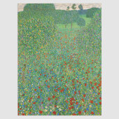 Papier Mousseline Gustav Klimt - Champ de pavot