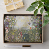 Papier Mousseline Gustav Klimt - Chemin du jardin avec poulets (Cadeau)