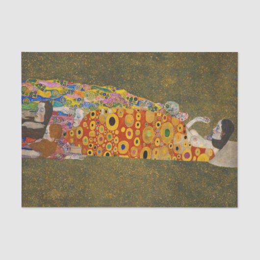 Papier Mousseline Gustav Klimt - Espoir (Recto)